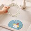 Soft Floor Drain Cover Anti-Odor Insect-proof Sink Seal Mat Reusable Drain Stopper Bathtub Shower Drain Plug