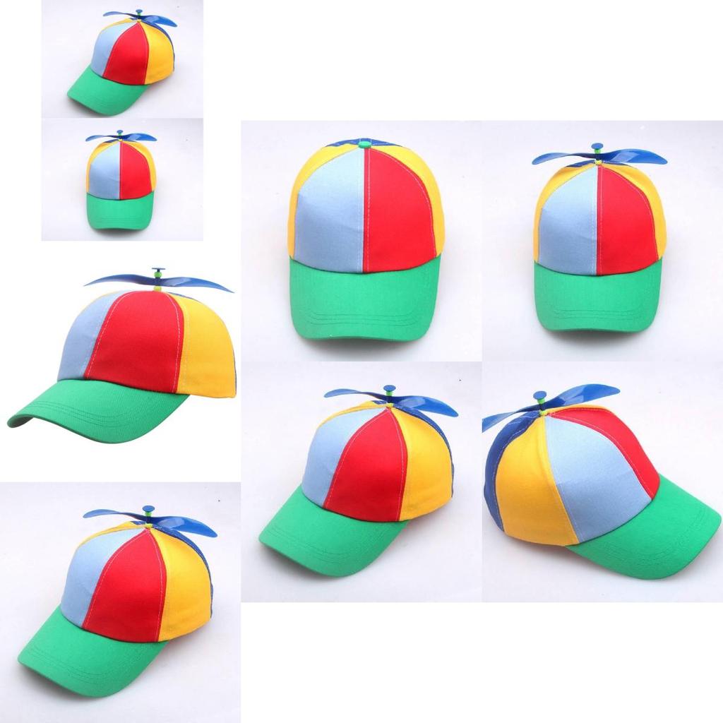 European Style Detachable Propeller Childrens Baseball Cap Sun Protection Breathable Summer Hat For Kids And Adults