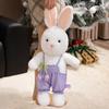 Non-Toxic Cute Flower Dress Bunny Plush Toy Adorable Cartoon Comfort Bunny Doll Easter Bunny Party Gifts Valentine Gifts