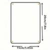 Metal Wall Sign Wash Your Dishes Funny Kitchen Decor Wooden Frame Gift for Women Mom Friend