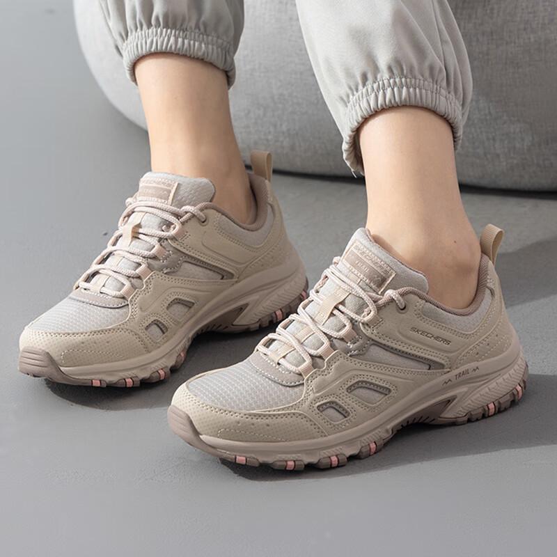 Женские уличные походные ботинки Skechers 180022-TPE 8.5 серо-коричневый