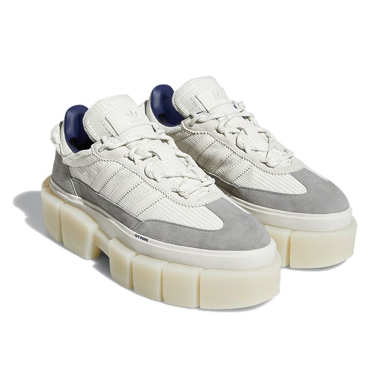 Ivy Park x adidas Super Sleek Chunky Halls Of Ivy Adidași Femei Gri Mgh-Solid-Grey Core-White GX9400