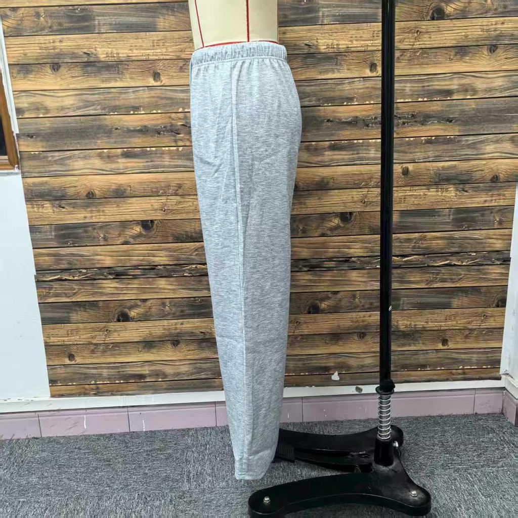 026 Early Autumn Retro Mid-Low Waist Lazy Sweatpants - European & American Style, Versatile Drape Sports Casual Wear