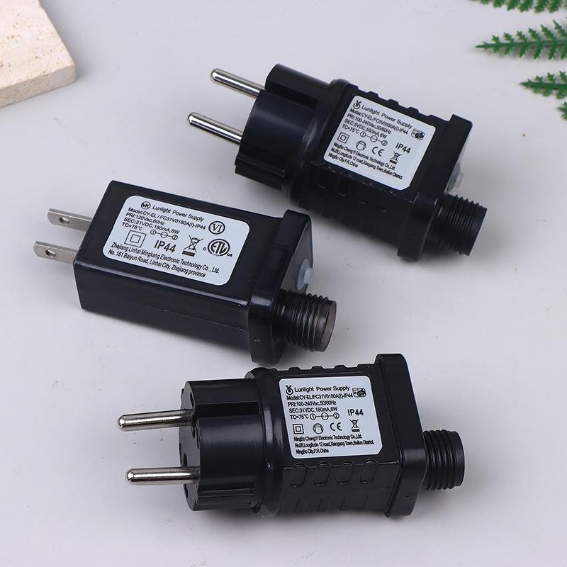 Eu Us Uk Plug Ac 220V 110V To 31Vdc 6W 24V 5V Transformer Plug Power Supply Ip44 8Modes Led Lamp Driver Switch Adapter