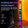 4D/3D RGB Sound Pickup Lamp LED Atmosphere Lights Music Sync Muticolor Light for Party Esports Game Room Automobile Decoration