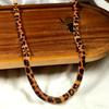 Fashion personality leopard print snake necklace retro luxury fashion temperament necklace