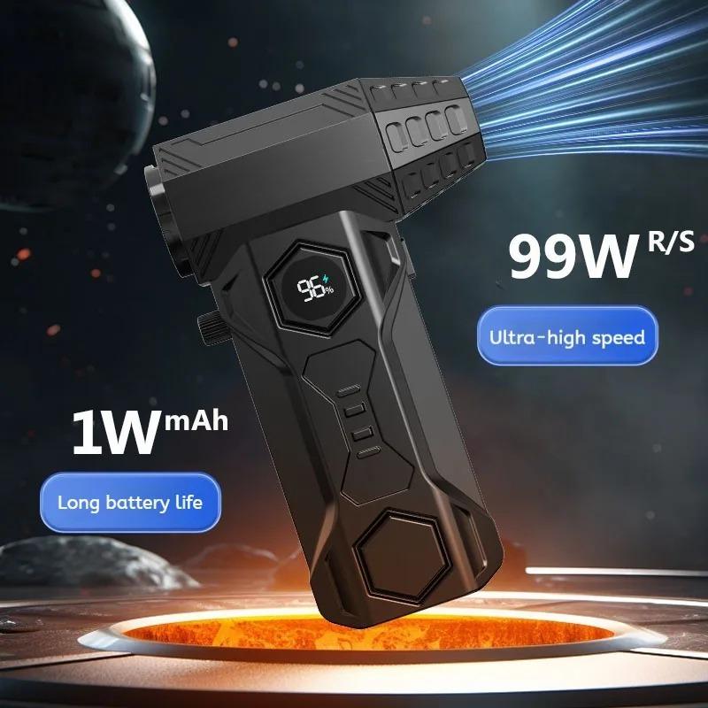 

2026 Air Blower X11 Super Powerful 990000RPM Compressed Air Duster Electricity Consumption Display Air Vacuum Blower Jet Fan for Car