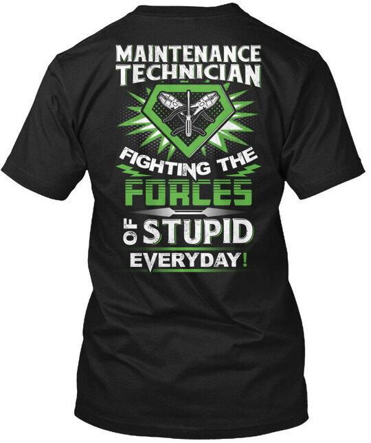 Maintenance Technician - Fighting T-Shirt Made in the USA Size S to 5XL Unisex T-Shirt XXXL