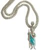 Tropfender religiöser Heiliger. Jude Legierung Anhänger Herren 8mm Kubanische Kette Hip Hop Halskette Personalisiert Vintage