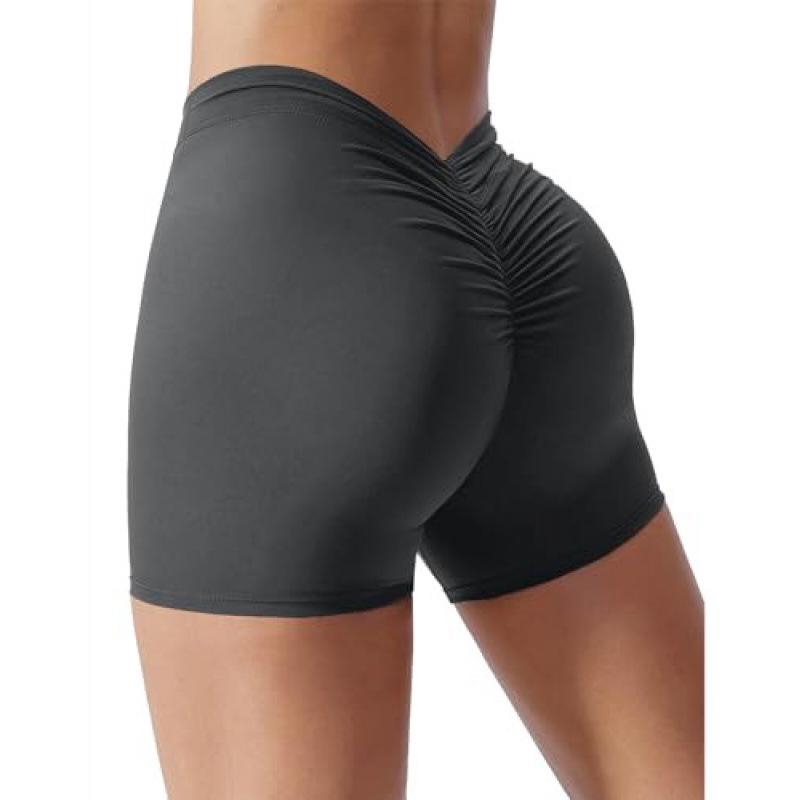 Women's Hip-Lifting Sexy Yoga Pants - Three-Quarter Length, Peach Buttocks Design