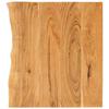 VidaXL Dessus de meuble-lavabo de salle de bain Acacia 58x52x3,8 cm 286318