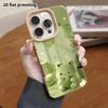 Phone Case: Lambskin 2D Flat Samsung Galaxy A34 A35 M05 M06 S20 S22 S21 FE Plus 5G Protective Case, Little Frog Doll, Christmas and Halloween Gift