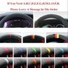 Suede Leather  Hand-stitched Car Steering Wheel Cover For For Hyundai Kona Verna 2017- For Hyundai110  Car Accessories
