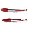 Healthy  Anti-Slippery Food Tong Heat-Resistant Clip Silicon Stainless Steel Pincer Kitchen Tool
