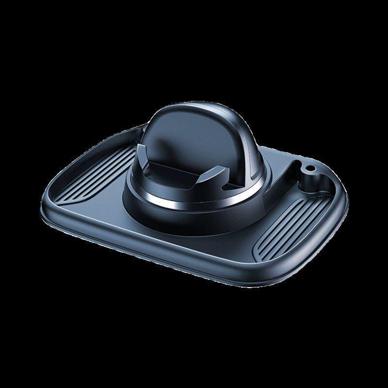 Mobile Phone Car Mount for Navigation, New 2023 Anti-Slip Mat, Universal Car Dashboard Holder Black