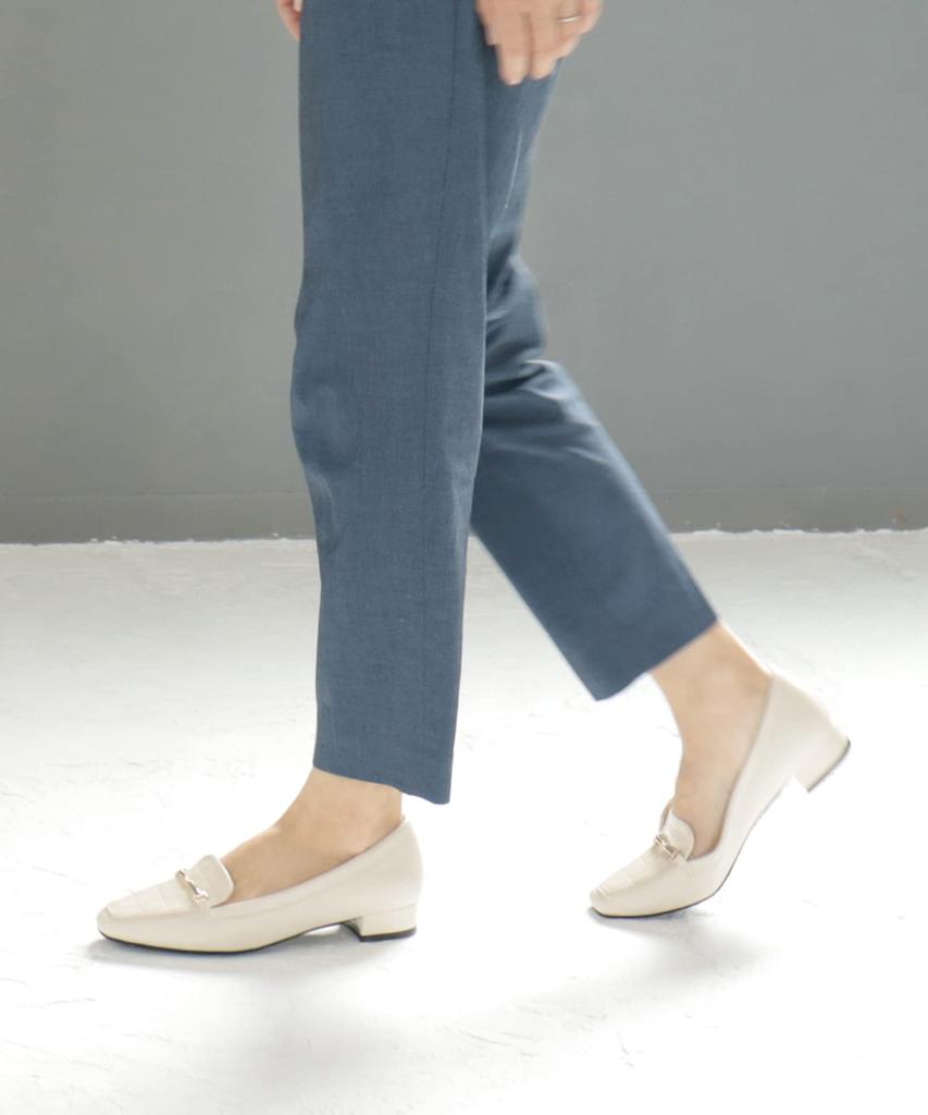 Masyugirl Mocassins Taille Large 4E avec Mors Escarpins pour Femmes Ivoire [Sest] 26.5cm mg1023-4e-IV-265