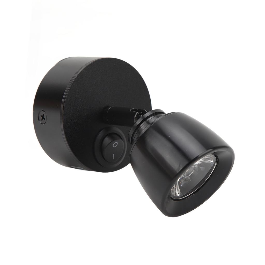 Reading Light DC12V to 24V High Brightness Warm White Light LED RV Bedside Lamp for Trucks Campers Trailers Ships Yachts