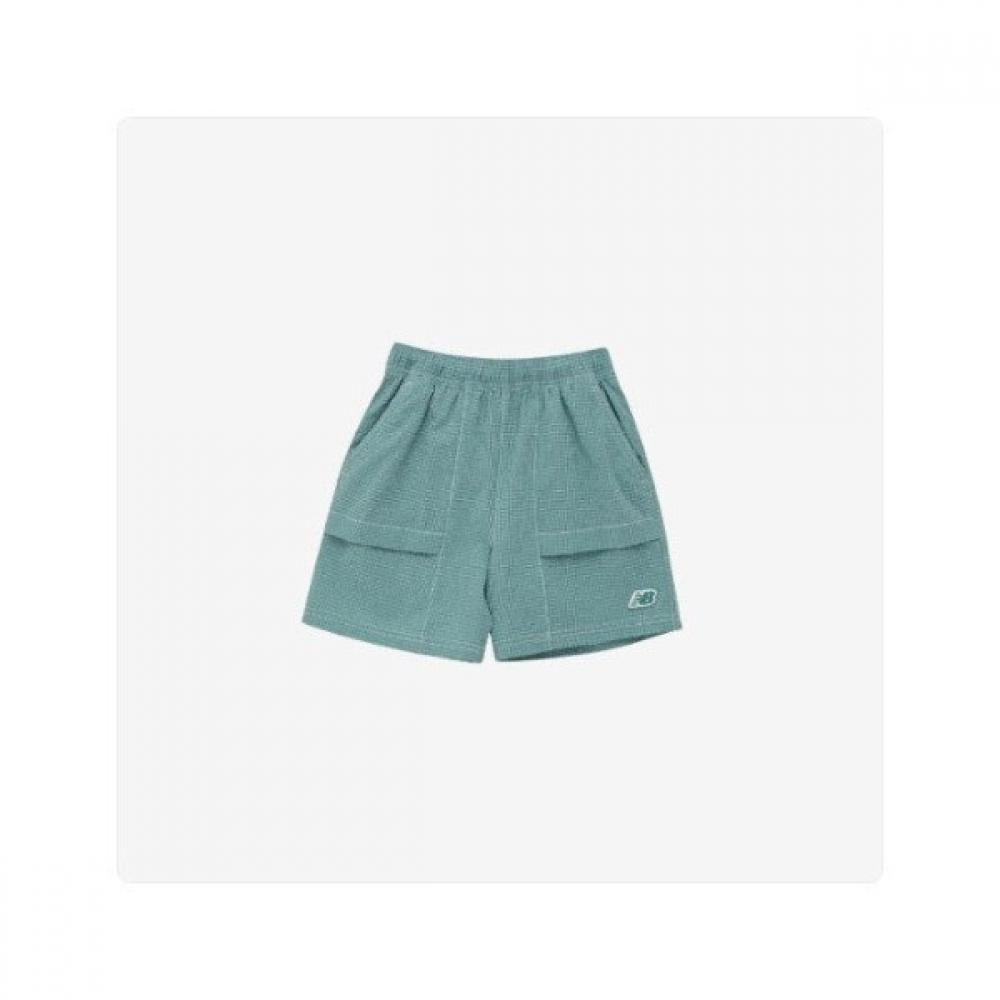 

New Balance Kids Essential Seersucker Short Pants Nk9ve2108u Mint (84)Mint/140