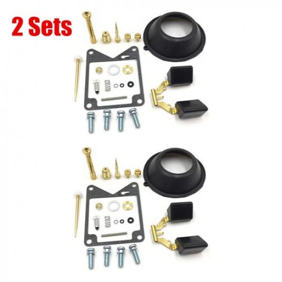 

2 Sets Carburetor Rebuild Repair Kit For 1981-1983 Yamaha XV750 Virago 750 Carb