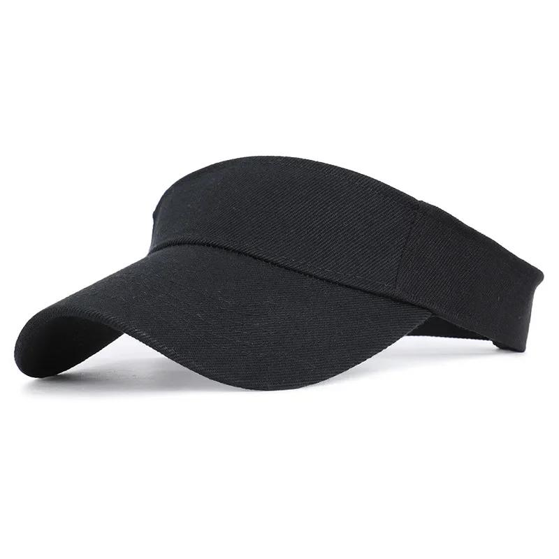 Men Women Adjustable Tennis Caps Sport Headband Classic Sun Sports Visor Hat Running Caps Tennis Beach Hat Outdoor Sports Hat