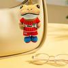 Plush Keychain Toy Soft Stuffed Animal with Clip Cute Collectible Doll for Bags Phone