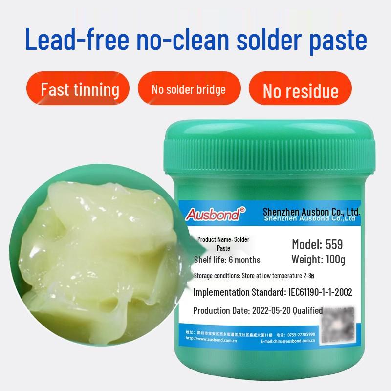 Osbon 559 Lead-Free Yellow Conductive Soldering Paste Flux