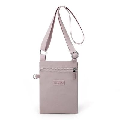 Canvas New and Mini Nylon Phone Zero Version Mobilní Sladká korejská taška na krk Všestranná svěží dívčí taška přes rameno kabelka přes tělo