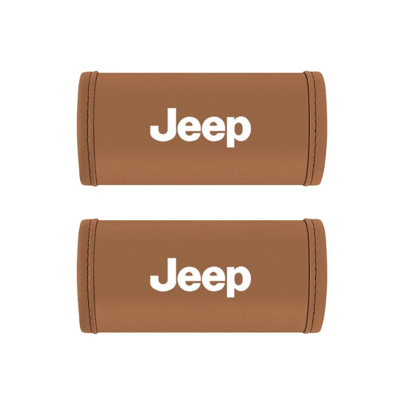Para Jeep 2 Piezas Cubierta de Manija de Techo de Coche Cubierta de Reposabrazos Accesorios Interiores Para Jeep Grand Cherokee Wrangler JK Gladiator Compa