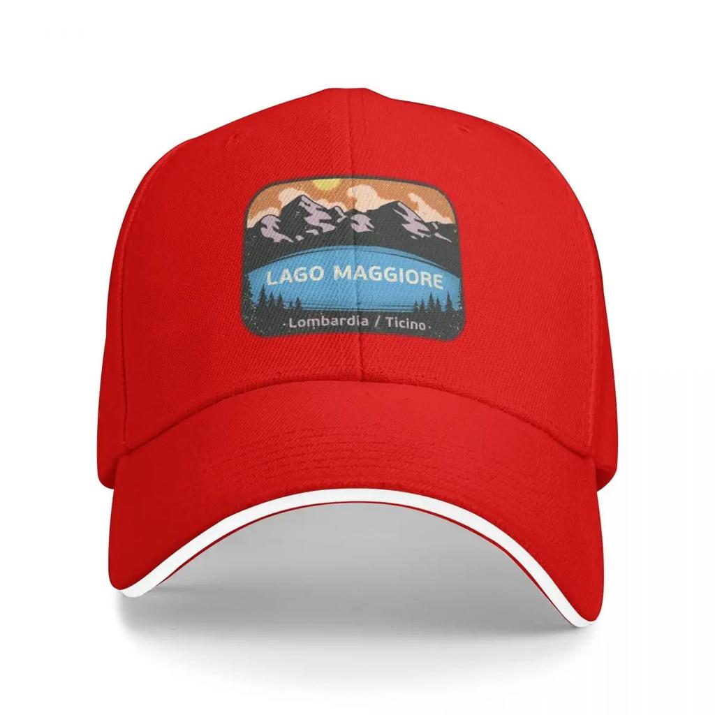 Lake Maggiore, Lago Italy - Switzerland Baseball Cap derby hat foam party Hat Ball Women's Hats For The Sun Unisex's