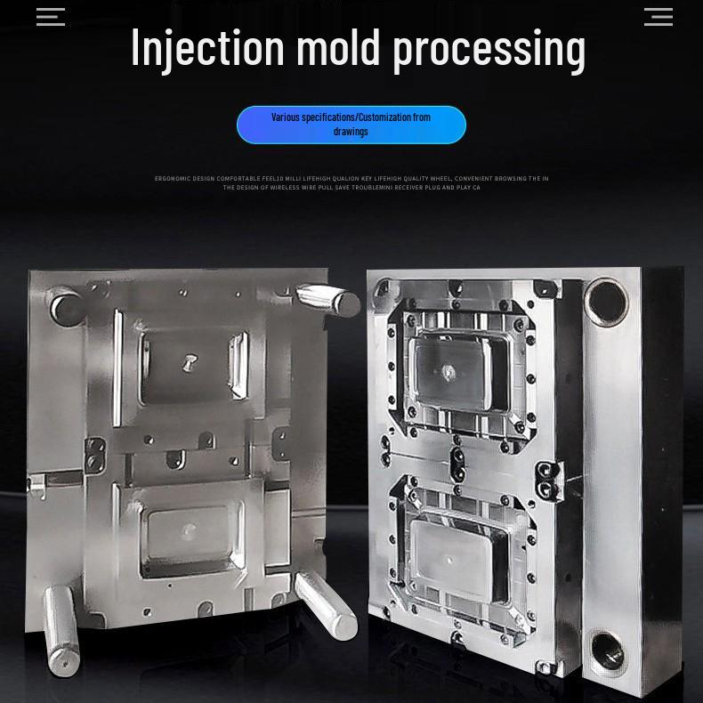 Precision Design Automotive Injection Mold - ABS Plastic Shell for Rapid Prototyping