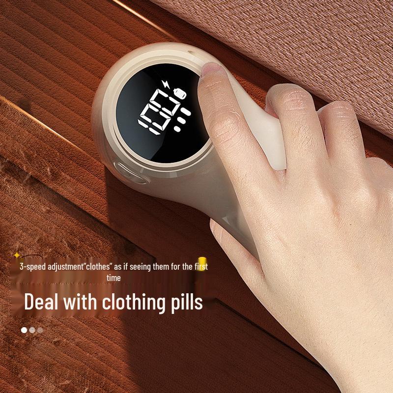 Portable Digital Lint Remover & Shaver with Rechargeable Battery