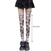 Women's Lolitas Thigh Highs Stockings 3D Cartoon Anime Over the Knee Socks Tights Cats Printed Silk Stockings Hosiery