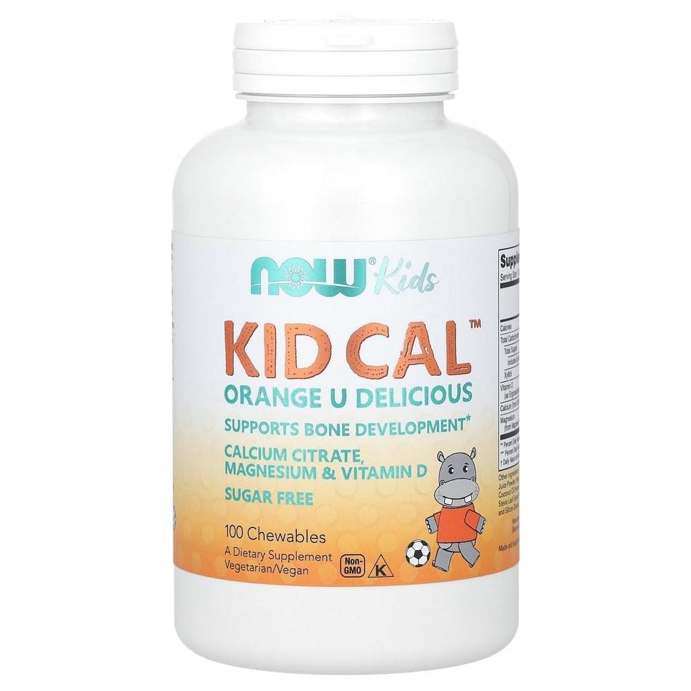 Now Foods Kid Cal Chewables 100 Tablets 1 Pcs