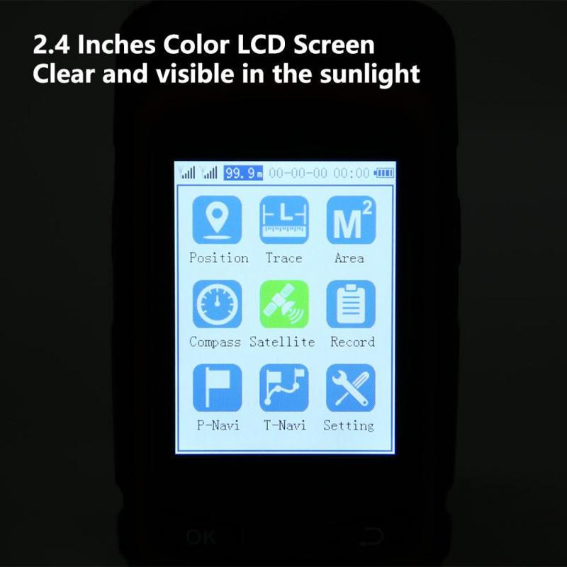 Buy A6 Handheld GPS Navigation Compass Outdoor Location Tracker USB