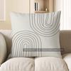 Décoration d'intérieur Motif Géométrique Moderne Housse de Coussin Décorative Housse de Coussin Convient Pour Canapé Chambre à Coucher Housse de Coussin de Voiture