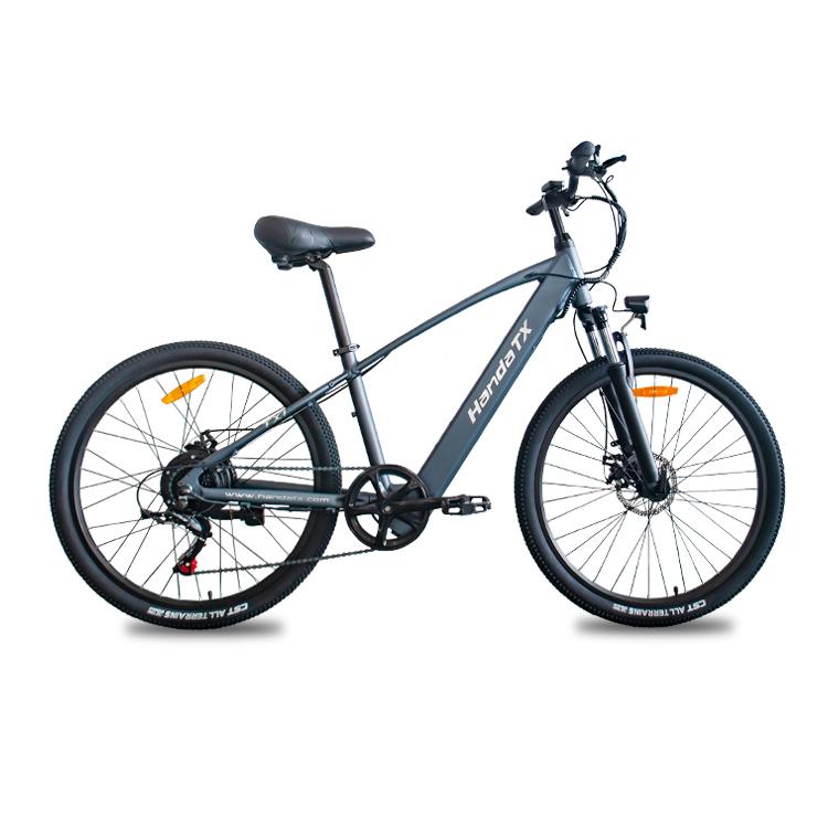 HedaTX TX1 500W Electric Bike, 28MPH Max Speed, Shimano 7-Speed, Removable Battery, 3 Riding Modes, Front & Rear Disc Brakes