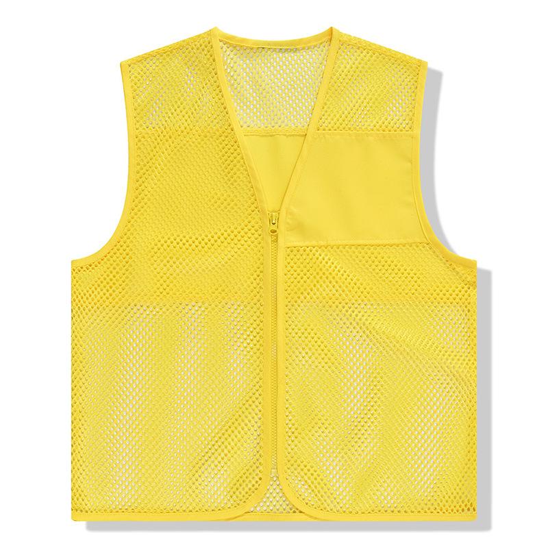Custom Breathable Mesh Volunteer Vest with Logo