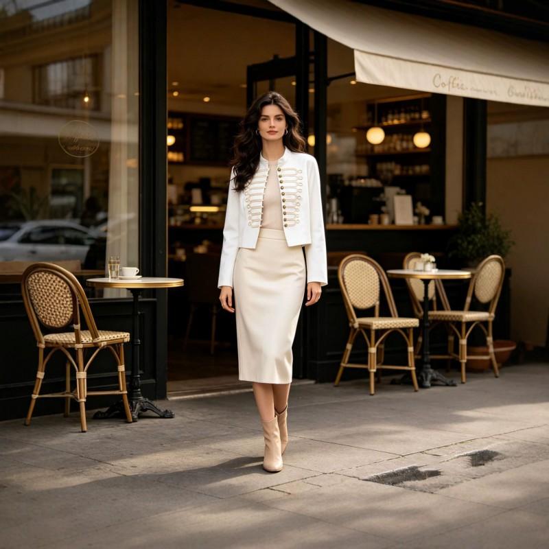 Womens Loose Fit Stand Collar Short Jacket Casual Long Sleeve Outerwear 2026