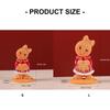 Gingerbread Man Resin Ornament Christmas Figurine Decoration For Tabletop Shelf Display Holiday Party Centerpieces