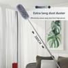 Household Dusting Feather Duster With Extendable Rod For Home Office And Cleaning Use