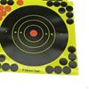 10 Pcs Splatter 8" Bright Fluorescent Yellow Self Adhesive Stickers Paper Target