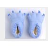 Unisex Dinosaur Claw Cotton Slippers: Cozy Velvet-Lined, Thick-Sole Home Footwear for Fall & Winter