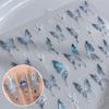 Autocollant pour Ongles Brillant en Forme de Papillon Style d'Ongles Décalcomanie d'Ongles Stéréoscopique Art DIY Salon Amateurs de Nail Art