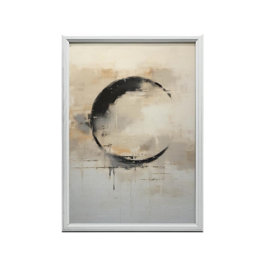 Symphony of the Circle Symphony of the Circle, 30X40 Cm, Gold Aluminum Frame, 230 Gsm Matte Paper