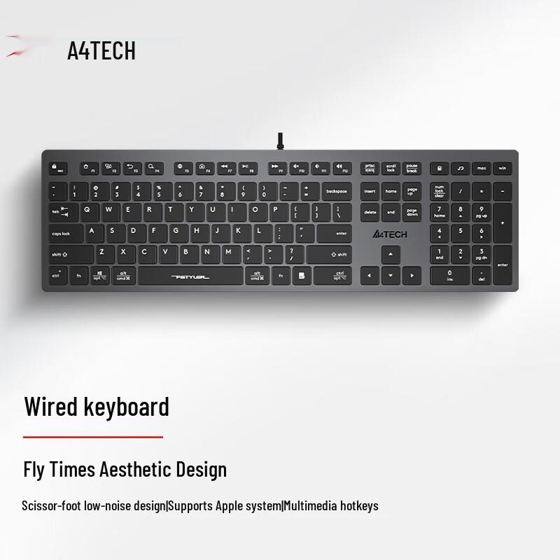 

Shuangfeiyan FX50 Wired Scissor-Switch Keyboard