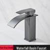 Hot & Cold Dual Use Waterfall Bathroom Sink Faucet