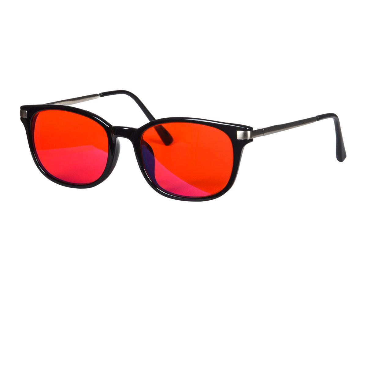 

Color Lens Glasses Anti Blue Light Green Light At Nighttime Better Sleep Glasses Improve Insomnia Plastic Glasses Women 138mm