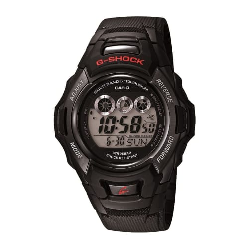 

Casio G-Shock GWM530A-1 Series | Men s Watch | Digital Watch | Black | 200M WR | Solar Powered | Nuclear Timekeeping | Full Auto EL Backlight | Countd