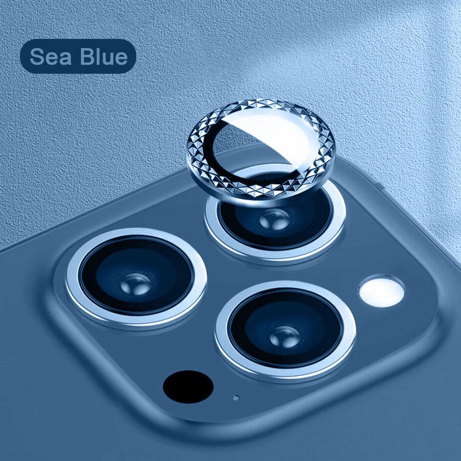 

1 комплект для iPhone 14 Pro Max/14 Plus металлическое защитное кольцо для объектива задней камеры из закаленного стекла 14/14 Plus-2pcs