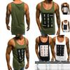 Premium Men's Casual Sleeveless Tank Tops With Square Neck Sports Undershirt